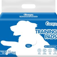 COCOYO Best Value 22"x22" Dog Training Pads 50 Count | Dog Pee Pads | Super Absorbent Puppy Pads,White